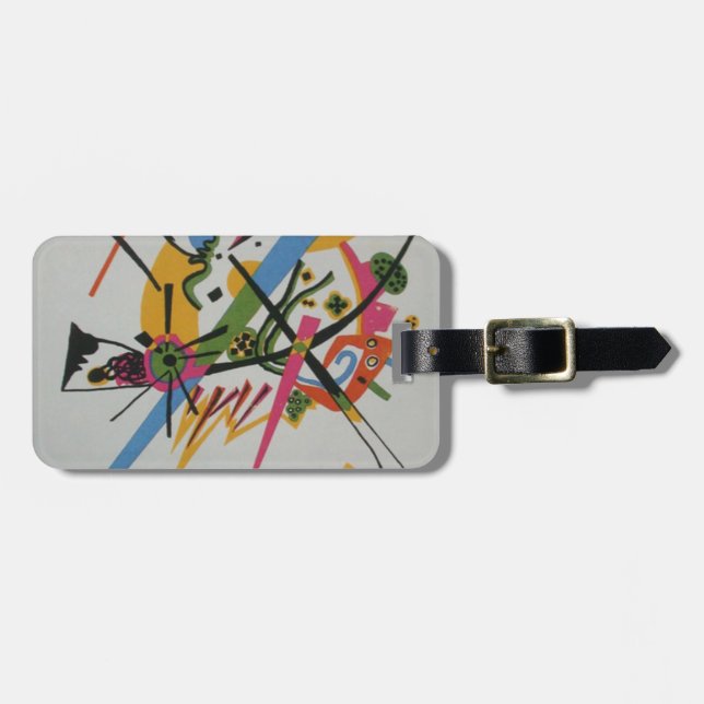 Étiquette À Bagage Kandinsky Small Worlds (Devant horizontal)