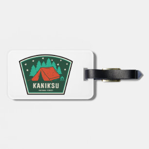 Étiquette À Bagage Kaniksu Forêt Nationale Idaho Camping
