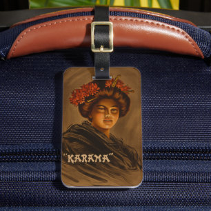 Étiquette À Bagage Karama : Actrice japonaise Romance Geisha