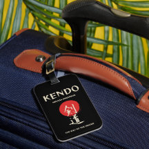 Kendo Vintage Rouge Noir