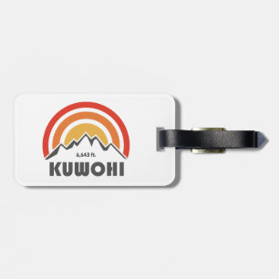 Étiquette À Bagage Kuwohi Caroline du Nord Tennessee