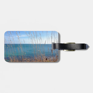 Étiquette À Bagage La belle Herbe et Mer
