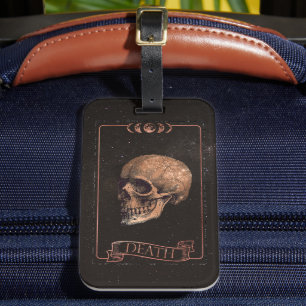 Étiquette À Bagage La carte Death Tarot