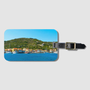 Étiquette À Bagage La côte portuaire d'Antipaxos