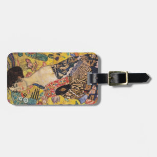 Étiquette À Bagage La Dame de Klimt aux beaux-arts