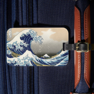Étiquette À Bagage La Grande Vague de Kanagawa | Hokusai |