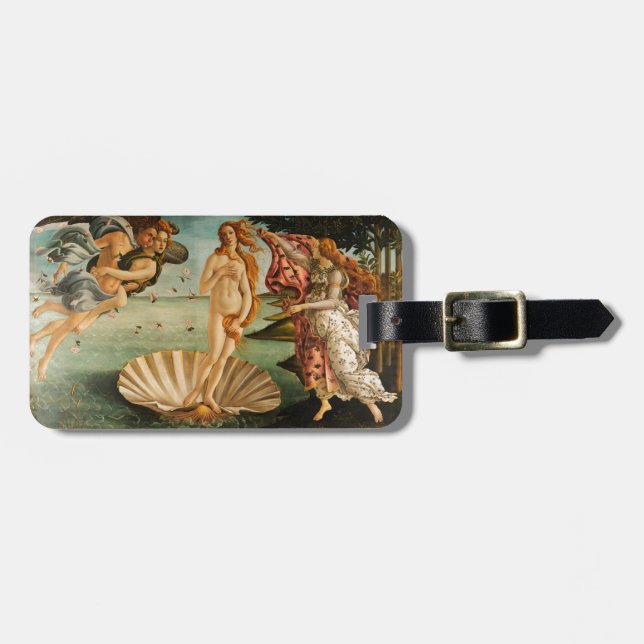Étiquette À Bagage La naissance de Botticelli de Vénus (Devant horizontal)