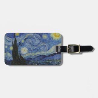 Étiquette À Bagage La nuit étoilée Vincent van Gogh 1889