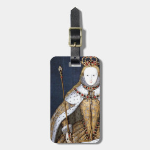 Étiquette À Bagage La Reine Elizabeth I : Couronnement