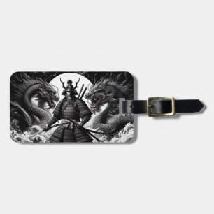 Étiquette À Bagage La samouraï et les dragons
