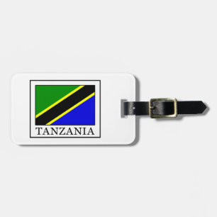Étiquette À Bagage La Tanzanie