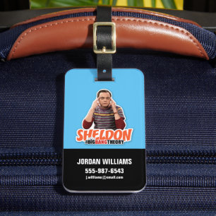 Étiquette À Bagage La théorie du Big Bang Sheldon