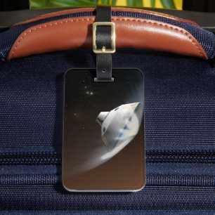 Étiquette À Bagage Laboratoire des sciences de Mars - Capsule Aérocoq