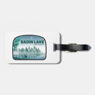 Étiquette À Bagage Lac Badin Nord Carolina Deer