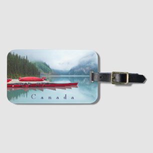 Étiquette À Bagage Lac Louise Canada