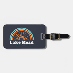 Étiquette À Bagage Lac Mead Nevada Arizona Arc en ciel