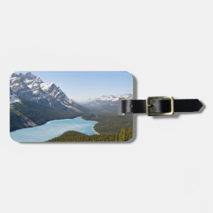 Étiquette À Bagage Lac Peyto - Parc national Banff, Alberta, Canada
