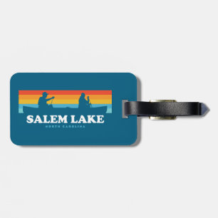 Étiquette À Bagage Lac Salem en Caroline du Nord Canoë