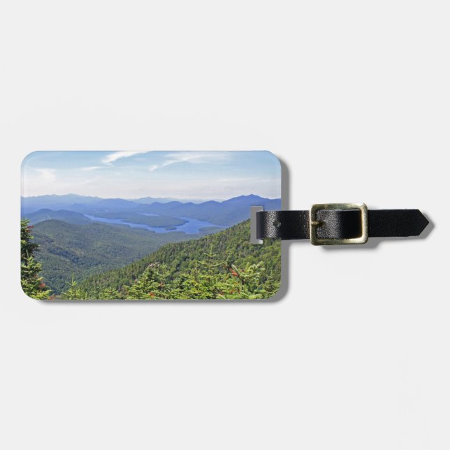 Étiquette À Bagage L'Adirondacks, New York (Devant horizontal)