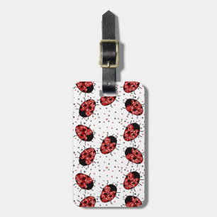 Étiquette À Bagage Ladybug