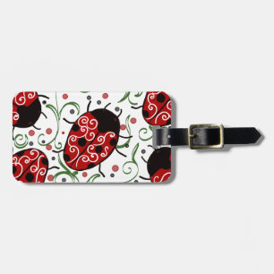 Étiquette À Bagage Ladybug