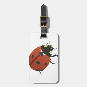 Étiquette À Bagage LadyBug Office Accueil Personnaliser Destiny Desti