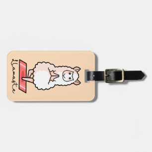 Étiquette À Bagage Lama de yoga - Llamaste