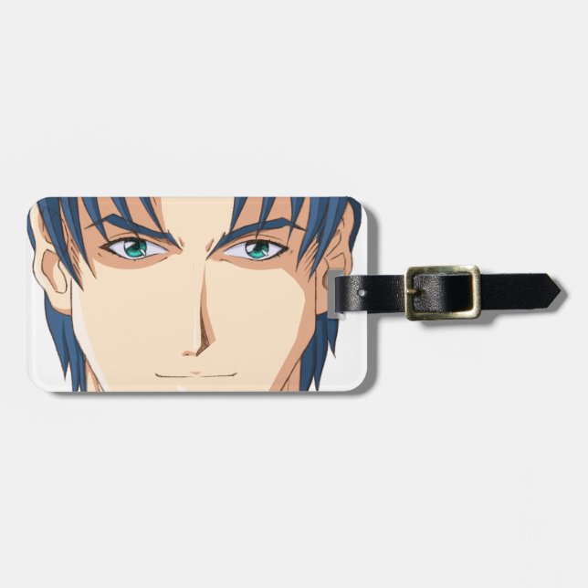 Étiquette À Bagage L'Anime et le Manga fait face (Devant horizontal)
