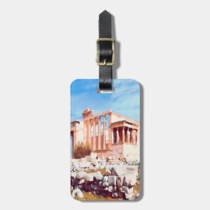 Étiquette À Bagage ldp Athènes - Acropole - Cecropie