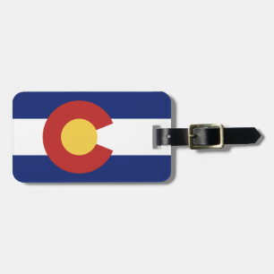 Étiquette À Bagage Le bagage de drapeau du Colorado étiquette pour