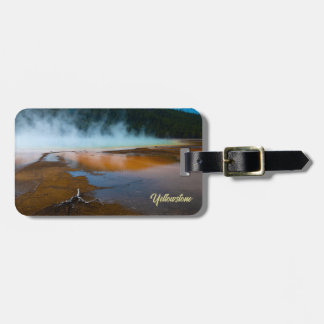 Étiquette À Bagage le bord du Grand Prismatic Spring Yellowstone