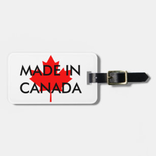 Étiquette À Bagage Le CANADA a personnalisé l'étiquette de bagage