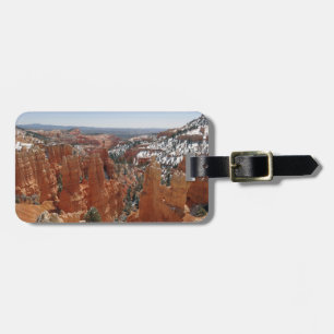 Étiquette À Bagage Le canyon Fairyland au parc national Bryce Canyon