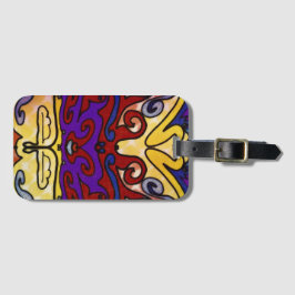 Étiquette À Bagage Le Casquette de Jester