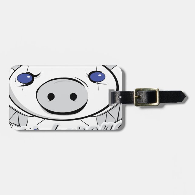 Étiquette À Bagage Le Chicharones (Devant horizontal)