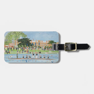 Étiquette À Bagage Le cortège des bateaux à l'université d'Eton