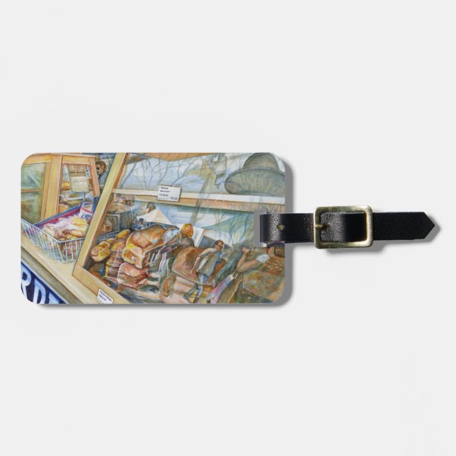 Étiquette À Bagage Le côté ensoleillé de la folie (Devant horizontal)