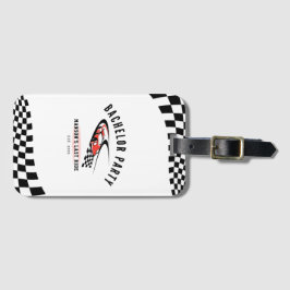 Étiquette À Bagage Le dernier trajet Chauffeur de camion pour enterre