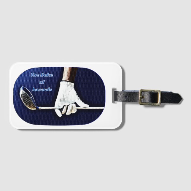 Étiquette À Bagage Le Duc Des Dangers (Devant Horizontal)