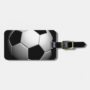 Étiquette À Bagage Le football