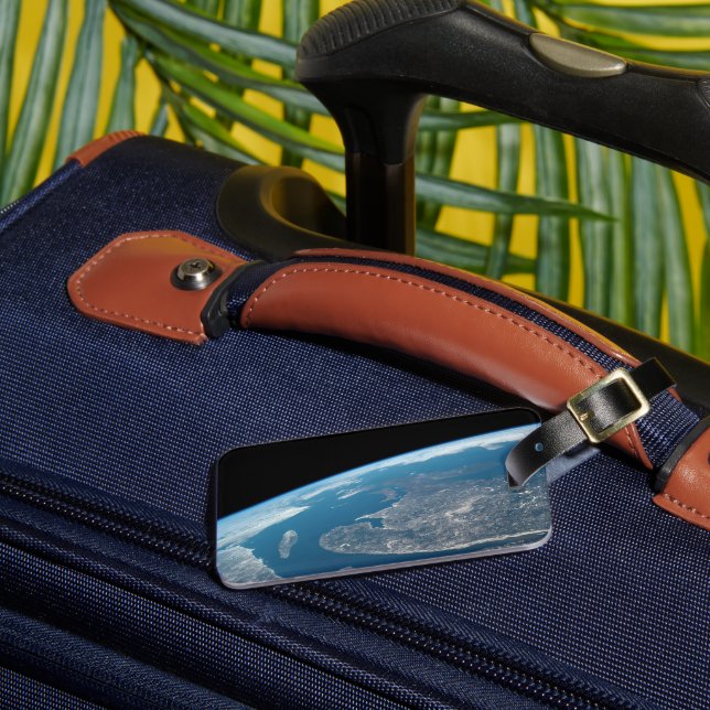 Étiquette À Bagage Le Golfe Du Saint-Laurent Et Le Canada. (Insitu Rectoal 3)