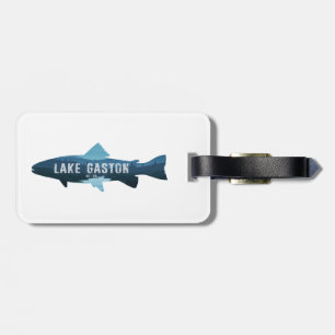 Étiquette À Bagage Le lac Gaston Caroline du Nord Virginie Fish