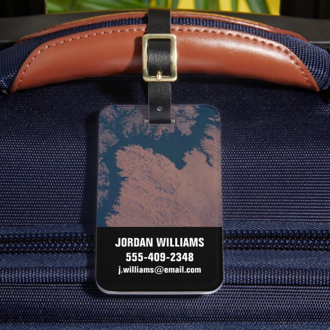 Étiquette À Bagage Le lac Nasser (Insitu Rectoal 2)