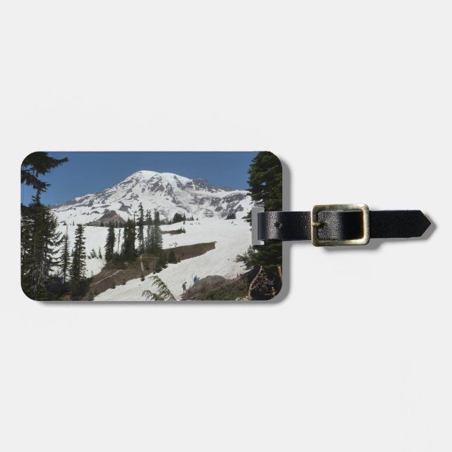 Étiquette À Bagage Le mont Rainier N.P. (paradis) (Devant horizontal)