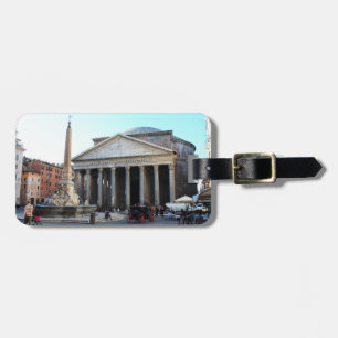 Étiquette À Bagage Le Panthéon à Rome, Italie