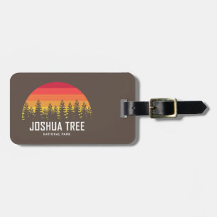 Étiquette À Bagage Le Parc national de Joshua Tree