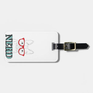 Étiquette À Bagage Le plus intelligent Boston Terrier Noir et Blanc C