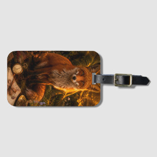 Étiquette À Bagage Le Renard et les Choses Oubliées