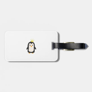 Étiquette À Bagage Le Roi pingouin