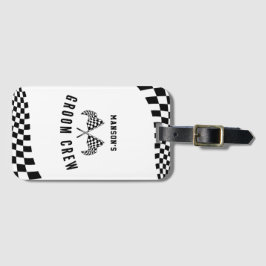 Étiquette À Bagage L'enterrement de vie de garçon de l'équipe du mari